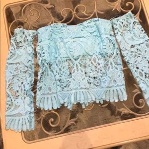Lacey blouse